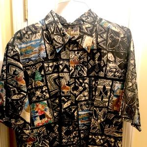 Vintage 2007 Reyn Spooner Christmas Shirt